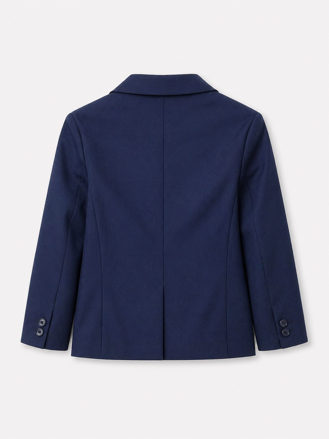 Dark Blue Skinny Fit Suit Jacket